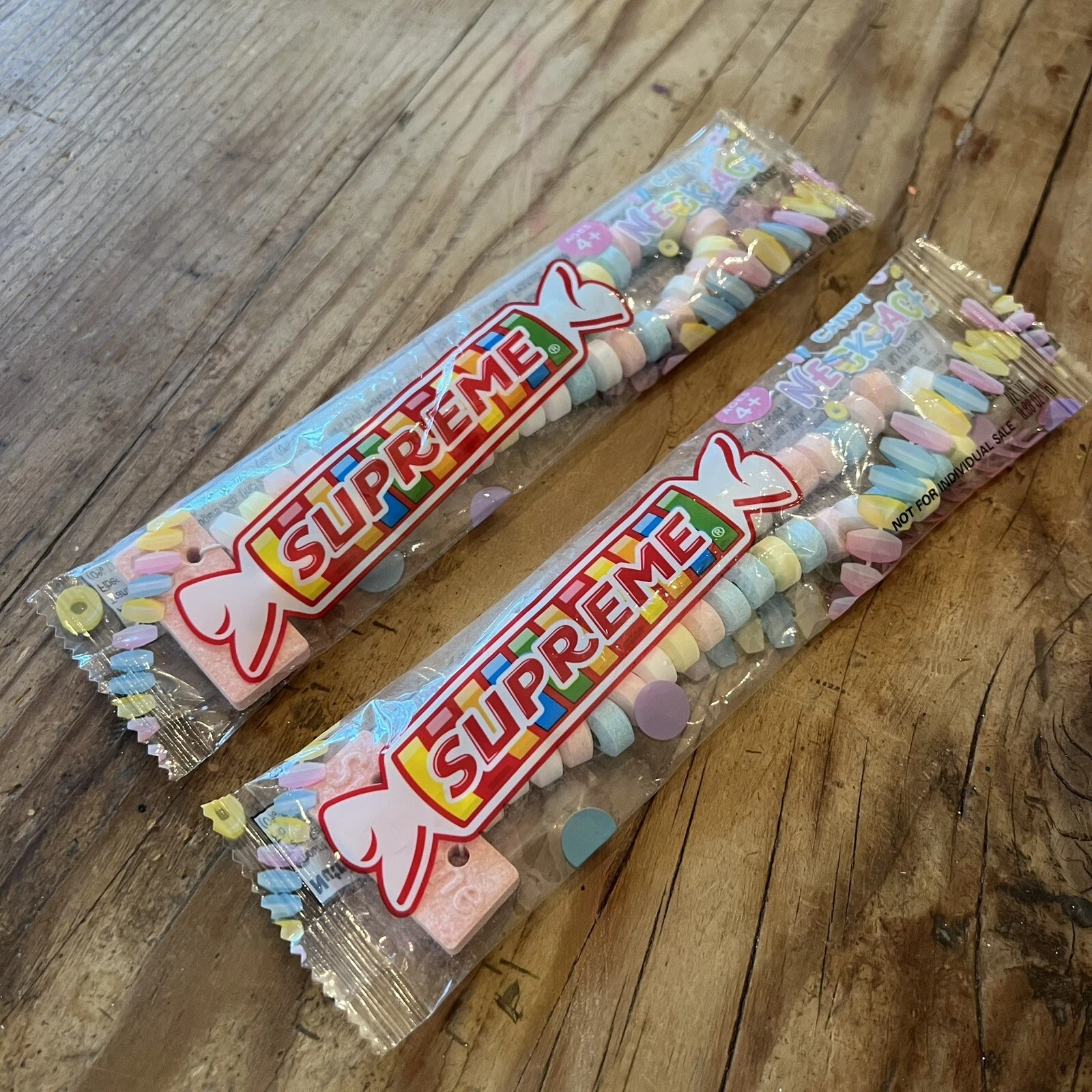 Collier Supreme Smarties Candy   Printemps Eté 2022 SS22