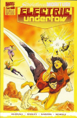 Strikeforce Morituri Elecrtic Undertow #3 Comic 1990 - Marvel - New Universe