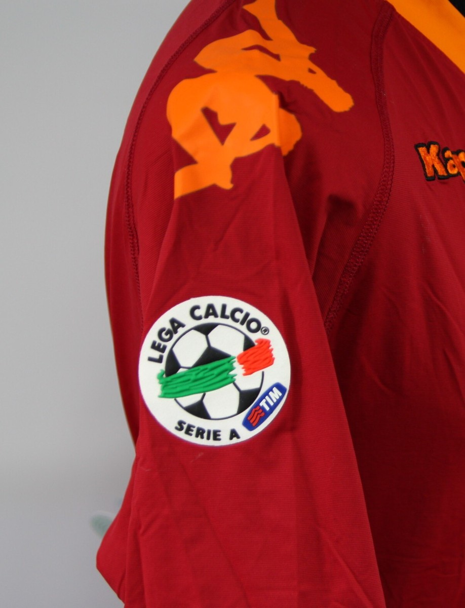 Maillot AS Roma Domicile 2011-2012, Taille L, Kappa, Occasion Bon État