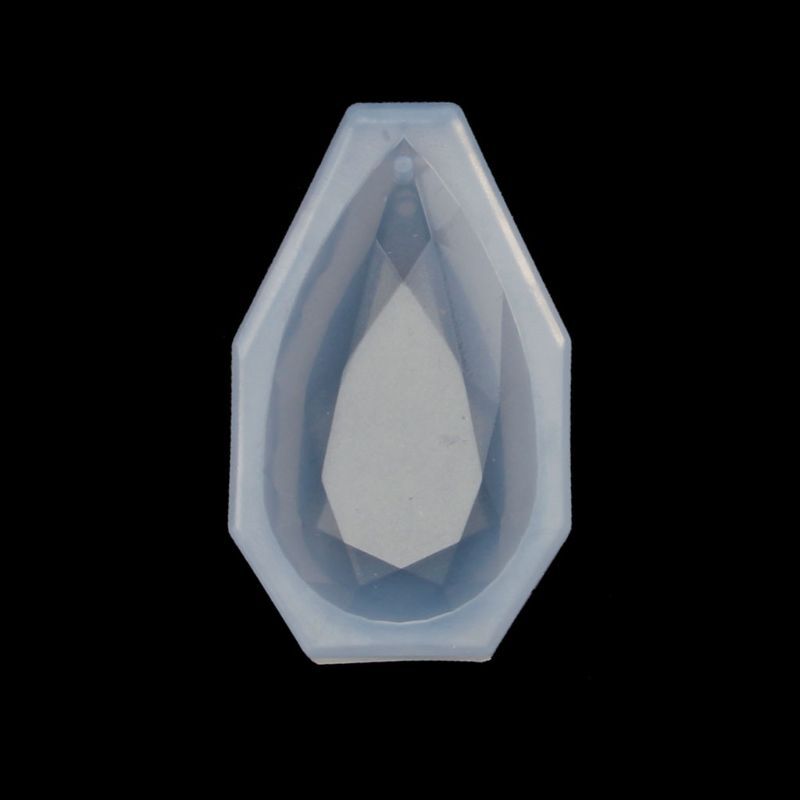 Silicone Resin Jewelry Mold for Epoxy Water Drop Necklace Stones