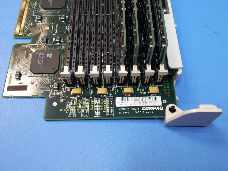 COMPAQ 168054-001 010421 MEMORY BOARD WITH 8 MT18LSDT1672G-10EC2SG 128MB RAM - Image 3 of 4