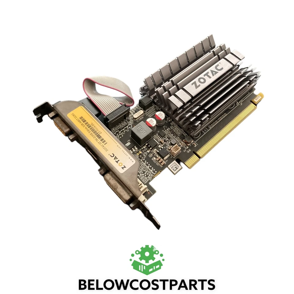 ZOTAC Black Geforce GT 730 Zone Nvidia 2GB 64 BIT DDR3 Video Graphics Card - Image 3 of 4