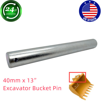 For John Deere/Yanmar/Kubota/Takeuchi Excavator Bucket Pin fit 40mm x 13-In