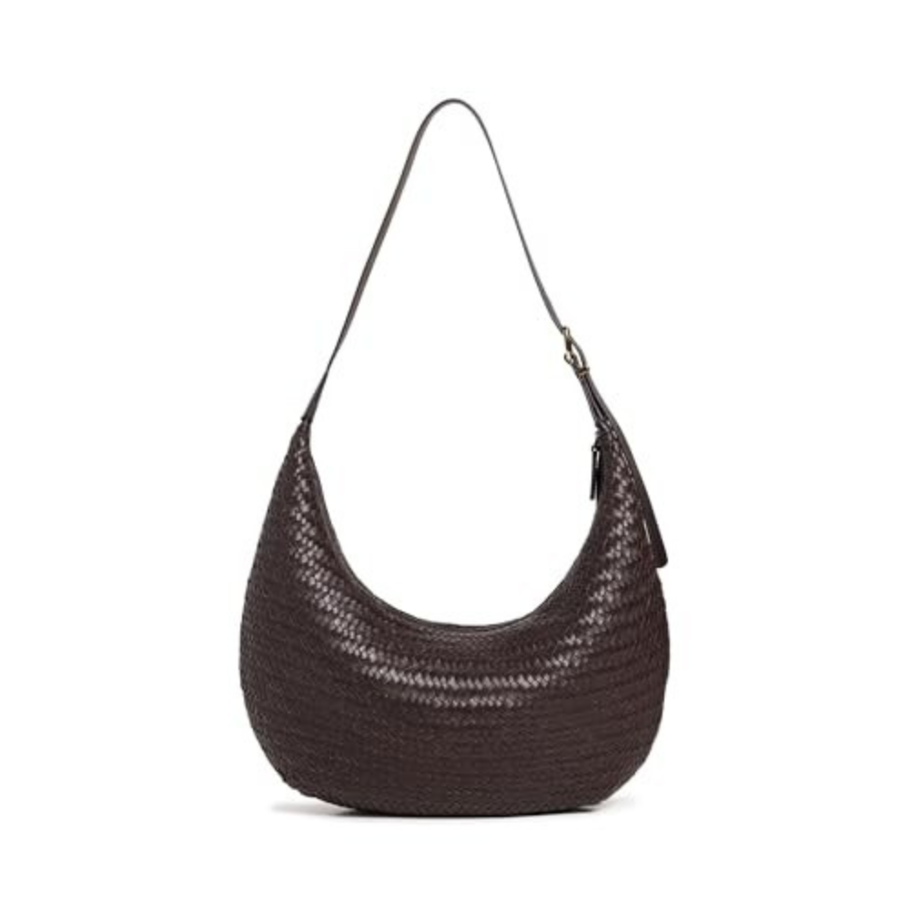 Madewell The Essential Curve Bag Women's OS Coffee Bean Shoulder Strap DDR3203