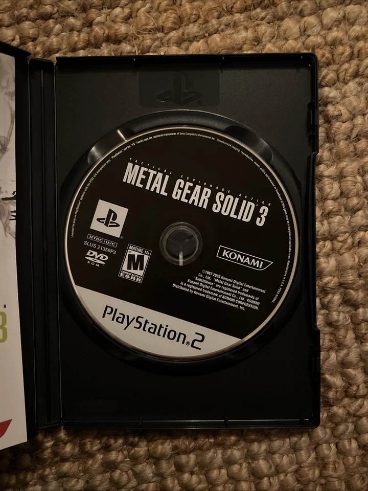 Metal Gear Solid 3 Essential Collection Edition Playstation 2 PS2 - CIB - Image 4 of 4
