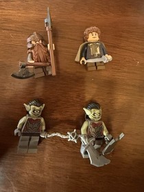 LEGO The Lord Of The Rings LOTR Minifigure Lot of 8 - From Mines Of Moria 9473