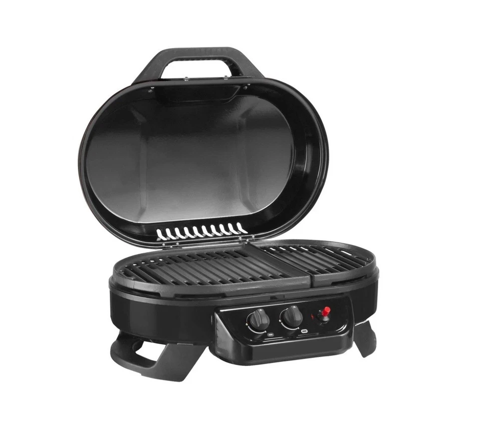 Parrilla de mesa portátil Coleman RoadTrip 225, parrilla de gas de 2 quemadores con incomparable Foto 2 de 4