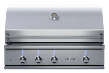 Delta Heat 38 Inch Propane Grill with Infrared Rotisserie and Sear Zone