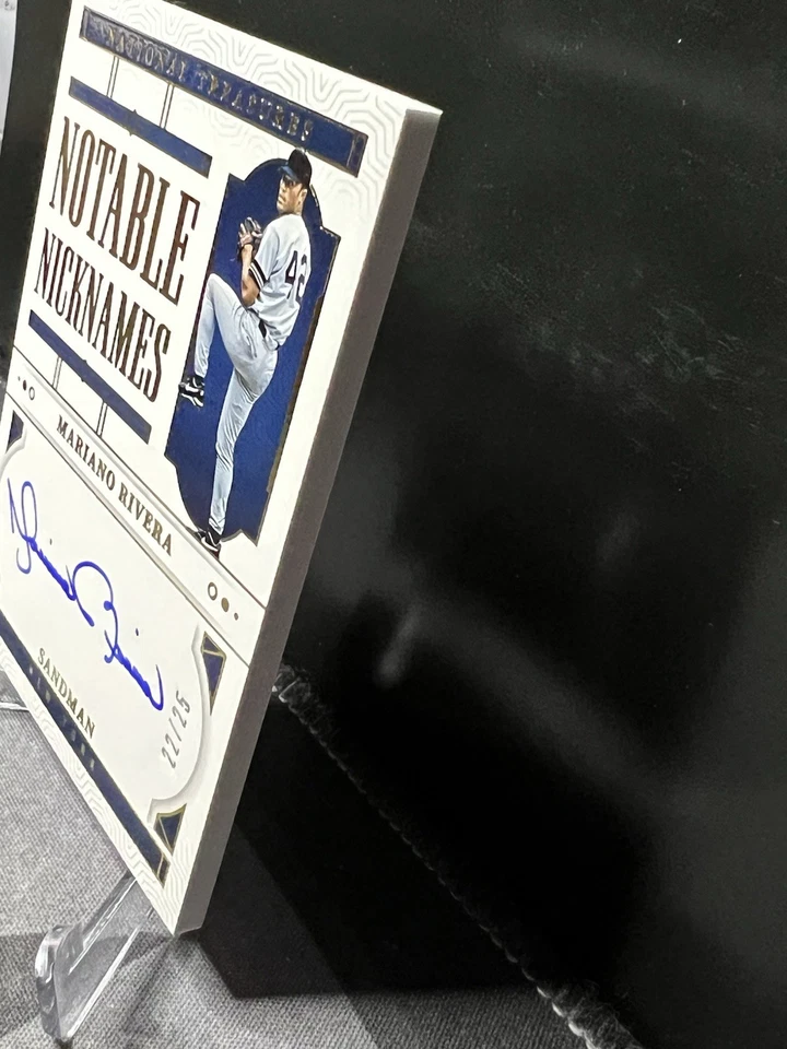 Tesoros Nacionales 2024 - Apodos notables “Sandman” Mariano Rivera 22/25 (AU) Foto 4 de 4