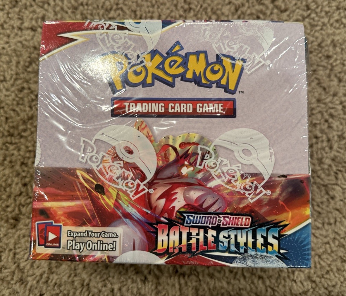 Pokemon TCG: Sword & Shield Battle Styles Booster Box 36 Packs Factory  Sealed