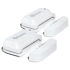 Swann Wireless Window and Door Alert Sensor 2-pack - White SWIFI-WDOORPK2-GL