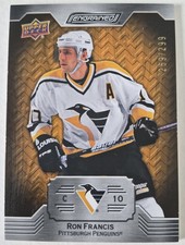 2023-24 Upper Deck Engrained Oak Ron Francis /299 Pittsburgh Penguins #97