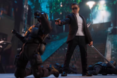In Stock AT custom 1/12 John Wick & Caine 6