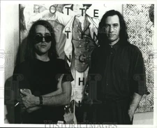 Press Photo Director Kurt Voss & Producer Larry Rattner of "Horseplayer" Movie