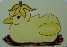 ACEO Original Mixed Media Painting Art Card