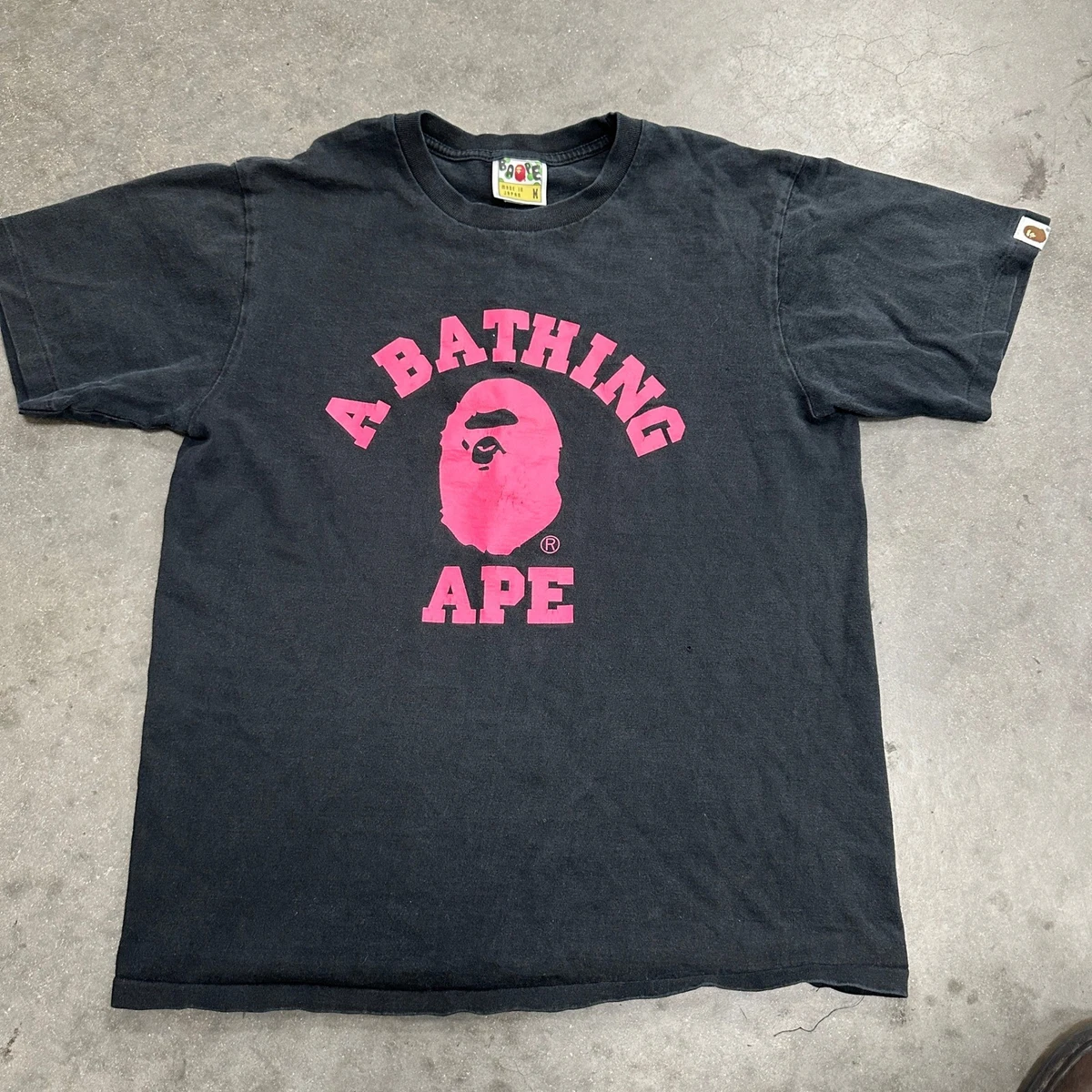 A Bathing Ape Short Sleeve Pink Shirts for Men for sale | eBay