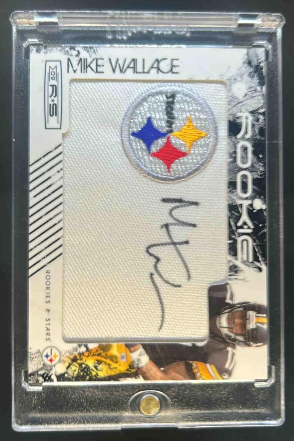 Mike Wallace Donruss Rookies & Stars #225 Autograph