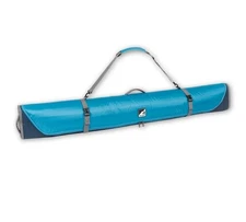 Athalon Alpine Single Padded Ski Bag, Navy/Royal Blue, 185cm