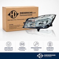 Hauptscheinwerfer Links Diederichs 1826981 FÜR Opel Frontscheinwerfer Frontlicht