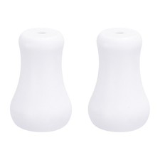 2Pcs Cord Knobs, 25.4mm Window Blind Tassels Plastic Pull Cord, White