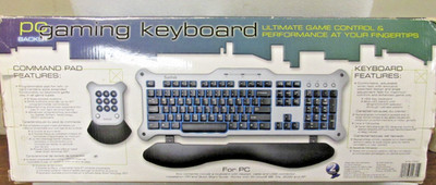 New Saitek Gaming Keyboard and Command Pad