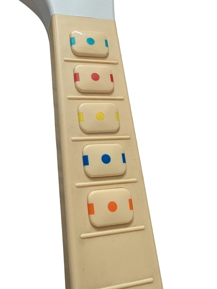 Vintage NOS Nyko PS3 Front Man White Wireless Guitar  - Image 3 of 4