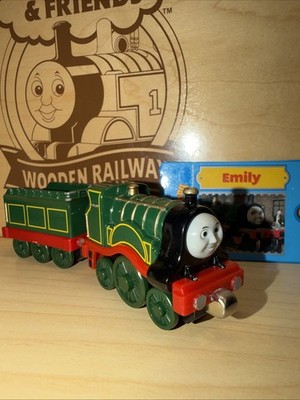 EMILY ! THOMAS FRIENDS TRAIN TAKE Along n play Diecast 2004 Learning Curve CARD
