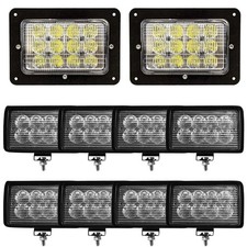 Complete Led Work Light Kit For Case Ih Tractor 9100-9300 Series/steiger 12v