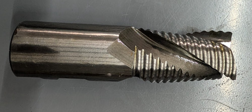 IZAR 1-1/4" Roughing End Mill 3-Flute M42 Cobalt 7871-54-090 Aluminum Hogger