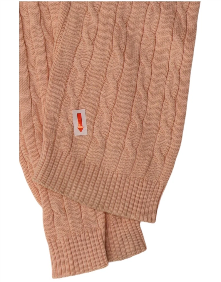 EE. UU. POLO ASSN. Suéter Jersey Mujer Cuello en V Reino Unido 16 Grande Rosa Algodón TR12 Foto 3 de 4