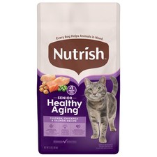 Senior Cat Food for Healthy Aging with Chicken, Chickpeas Salmon - 3 Lb 4.58 per pound