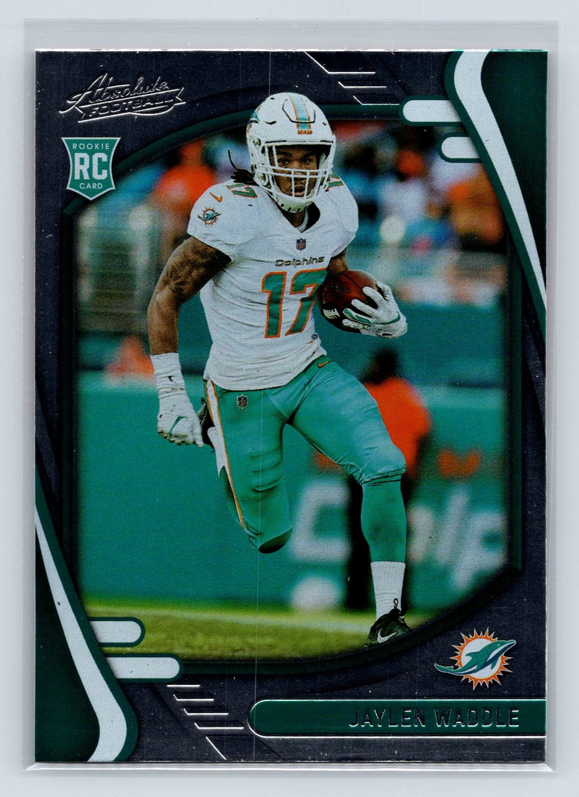 Jaylen Waddle Rookie 2021 Panini Absolute #106 Retail Miami Dolphins RC 4-5