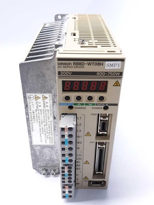 Omron R88D-WTO8H AC Servo Driver, 1.07HP 