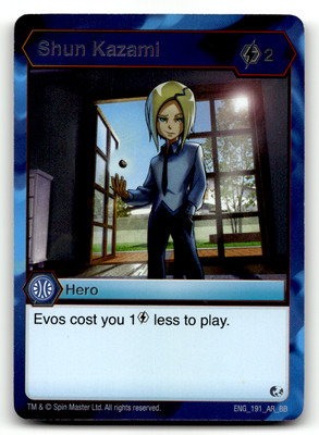 Bakugan Pro TCG - Shun Kazami - Awesome Rare - Age of Aurelus