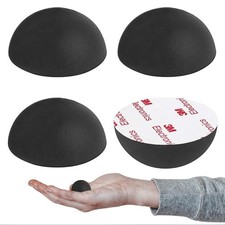 1.25" Silicone Hemisphere Bumpers Isolation Feet Rubber Non-Skid Speaker Pads...
