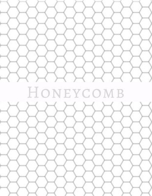 Honeycomb: Hex paper (or honeycomb paper), This large hexagons measure .5 per si