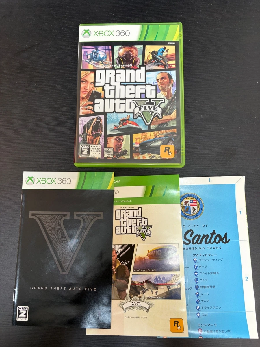 Grand Theft Auto V NTSC-J (Japan) 2013 Video Games for sale - eBay