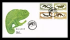 Dr Jim Stamps Bophuthatswana 1984 Lizards 4v Set First Day Cover Monarch Size