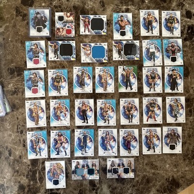 WWE Topps Exalted Relic & Numbered Massive 36 Card Lot! Roman Reigns Stratton