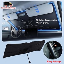 55“ Frontscheibe Sonnenschutz Windshield Sun Shade Windschutzscheibe Faltbar DE