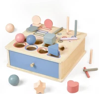 Montessori Spielzeug Ab 1 2 3 Jahr, Holzspielzeug Kinder Farbe Sortierspiel Baby