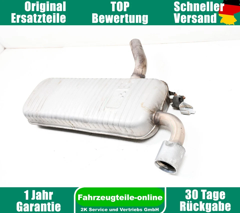 Silencieux D'Échappement Tuyau D'Échappement Sortie 8690794 BMW 1 Série F40 118i - Photo 3/4