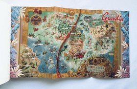 Grandia Strategy Notebook Guide Sega Saturn First Edition Map Used