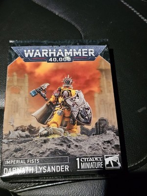 Imperial Fists: Darnath Lysander Warhammer 40K Still Shrinkwrapped MINT