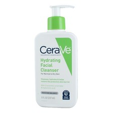 3 Pack CeraVe Hydrating Moisture Balance Facial Cleanser, 8 fl oz