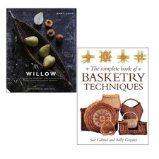 Willow Jenny Crisp, The Complete Book Of Basketry Techniques 2 Books Collection