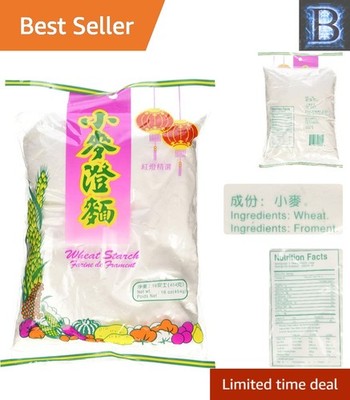 Natural Wheat Starch 16 Ounce -  Thickener for Culinary Excellence