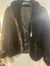 Vintage Dark Brown Mink Fur Coat