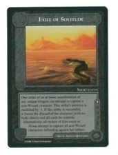 Middle-Earth CCG MECCG Exile of Solitude The Dragons TD LOTR Card Rare MINT