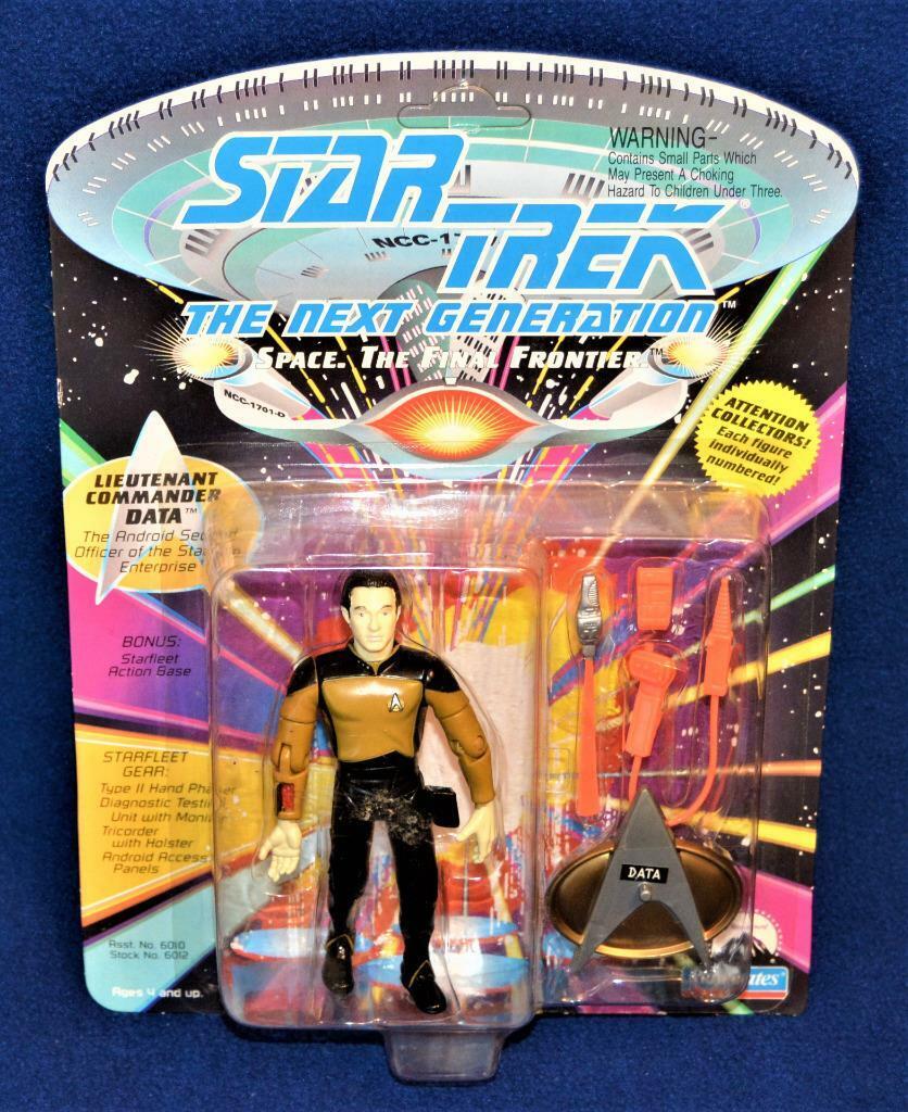 New 1992 STAR TREK Next Generation COMMANDER DATA Action New 1992 STAR TREK Next Generation COMMANDER DATA Action